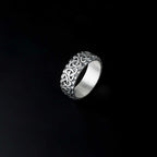 Sterling Silver Trinity Knot Ring: Celtic Band Jewelry   Charmora Jewelry