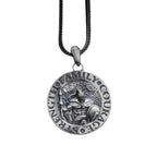 Sterling Silver Spartan Warrior Pendant Necklace: Ancient Greek Jewelry Gift