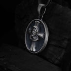 Sterling Silver Jesus Christ Necklace: Religious Christian Pendant