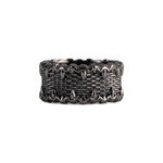 Dragon Scale Textured Ring  Ring  Charmora Jewelry