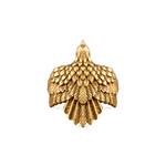 Eagle Wing Relief Motif Ring  Ring  Charmora Jewelry