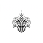 Eagle Wing Relief Motif Ring  Ring  Charmora Jewelry