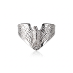 Winged Eagle Signet Ring  Ring  Charmora Jewelry