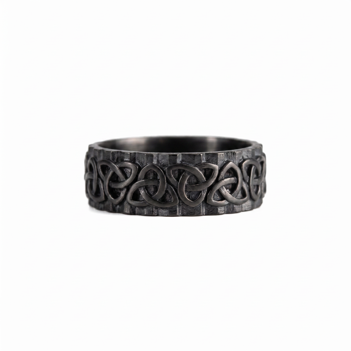 Triquetra Celtic Knot Motif Ring  Ring  Charmora Jewelry