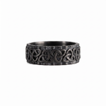 Triquetra Celtic Knot Motif Ring  Ring  Charmora Jewelry