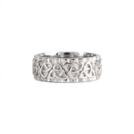 Triquetra Celtic Knot Motif Ring  Ring  Charmora Jewelry