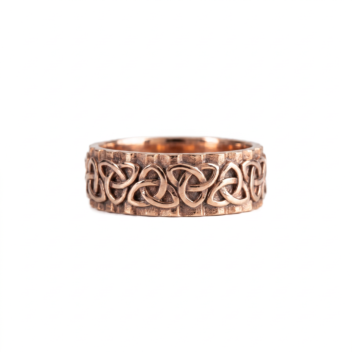 Triquetra Celtic Knot Motif Ring  Ring  Charmora Jewelry