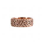Triquetra Celtic Knot Motif Ring  Ring  Charmora Jewelry