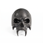 Sculpted Skeletal Profile Statement Ring  Ring  Charmora Jewelry