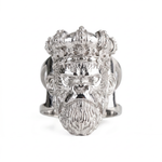 Sculpted Gorilla Head Figurative Ring  Ring  Charmora Jewelry