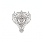 Gothic Dragon Head Relief Motif Ring  Ring  Charmora Jewelry