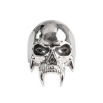 Sculpted Skeletal Profile Statement Ring  Ring  Charmora Jewelry