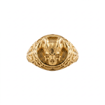 Demon Horns Relief Motif Ring  Ring  Charmora Jewelry