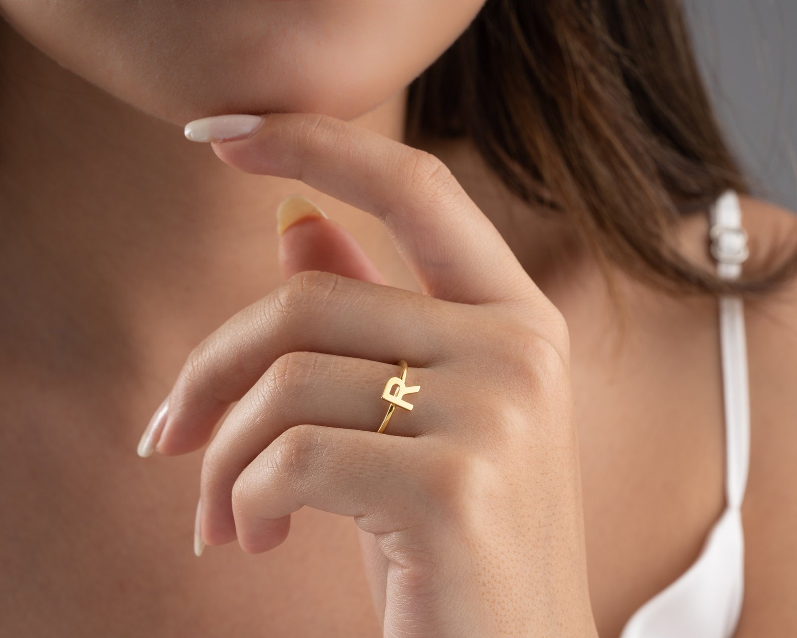 Gold-Plated Initial Ring - Image 10