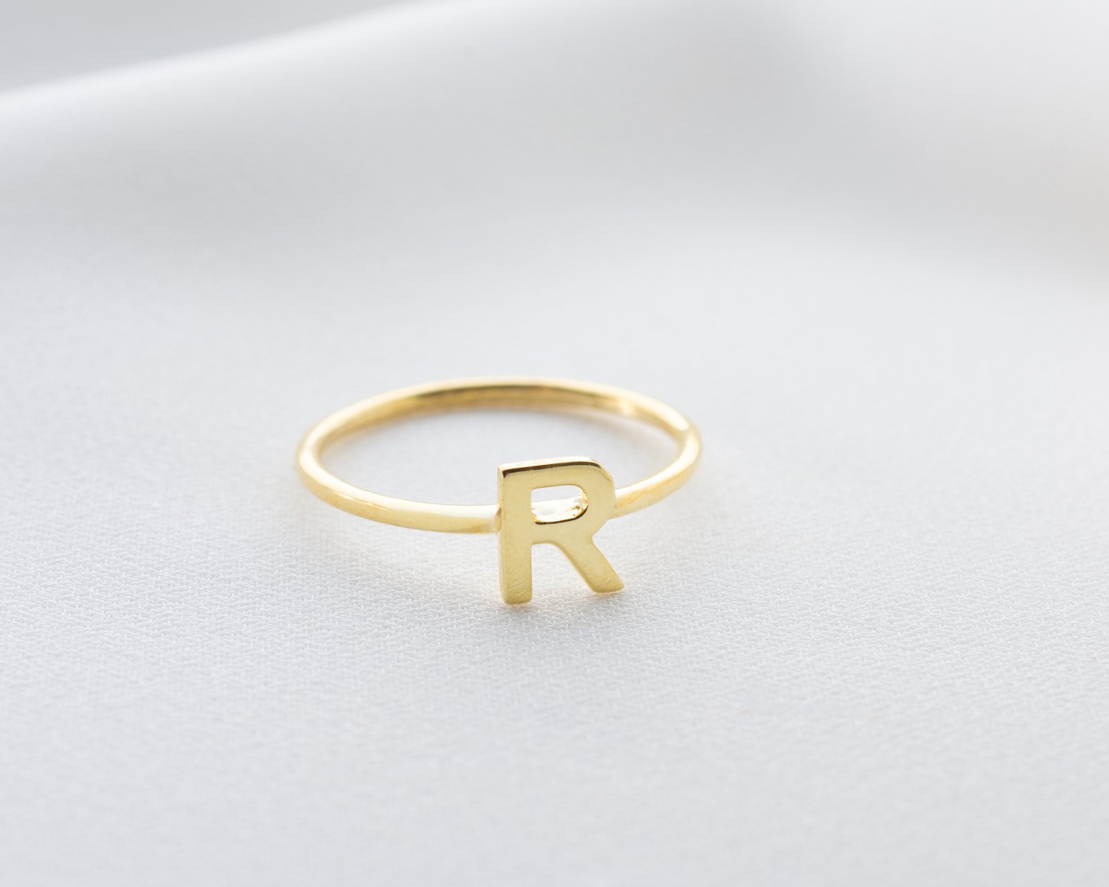 Gold-Plated Initial Ring - Image 4