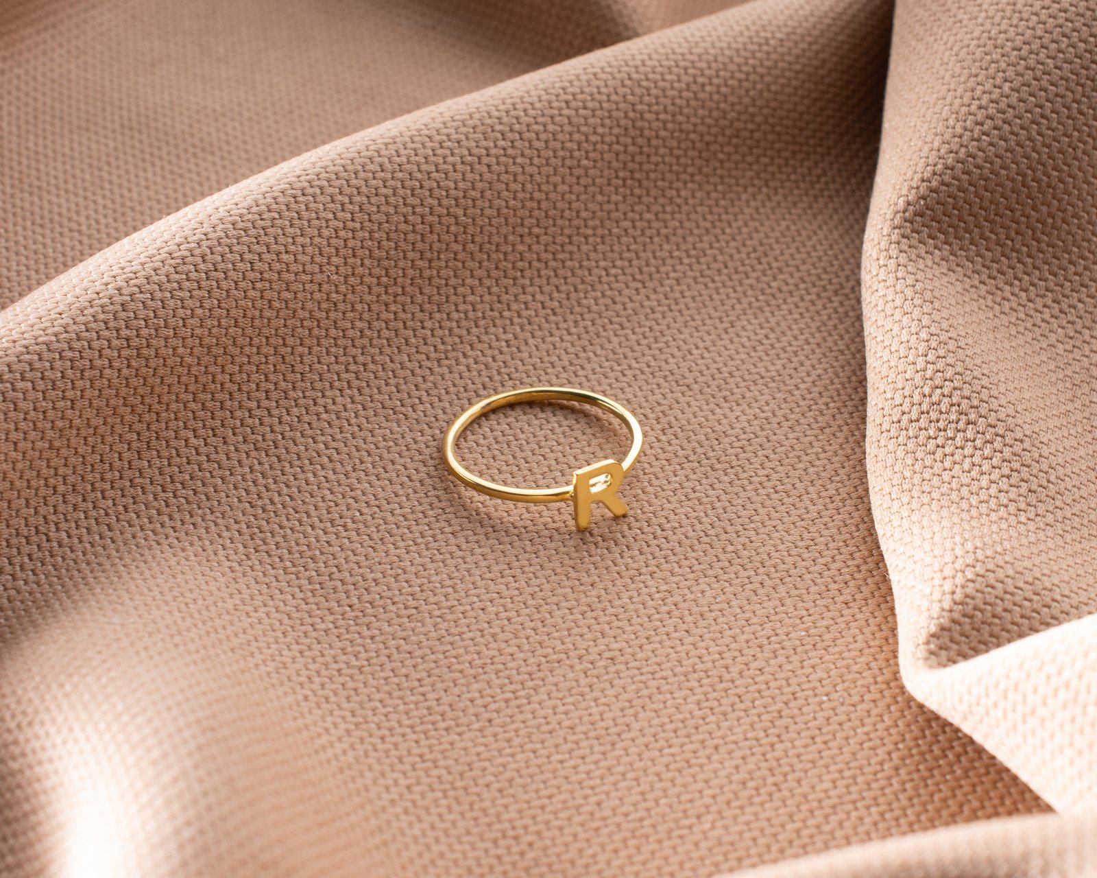 Gold-Plated Initial Ring - Image 5