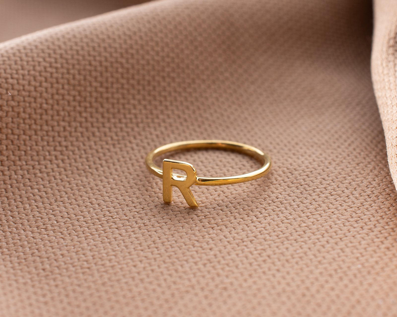 Gold-Plated Initial Ring - Image 7