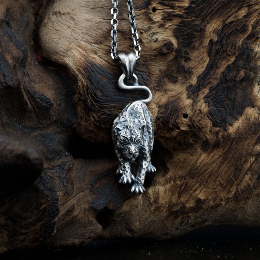 Panther Silver Necklace