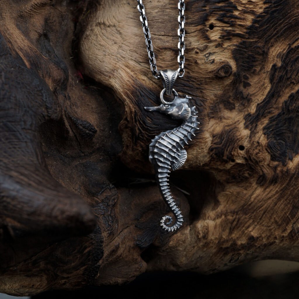 Seahorse Silver Necklace