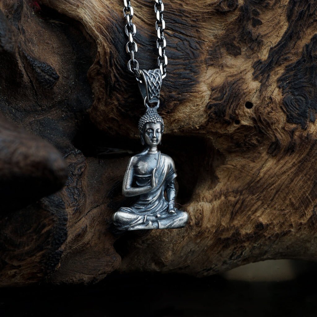 Buddha Silver Necklace